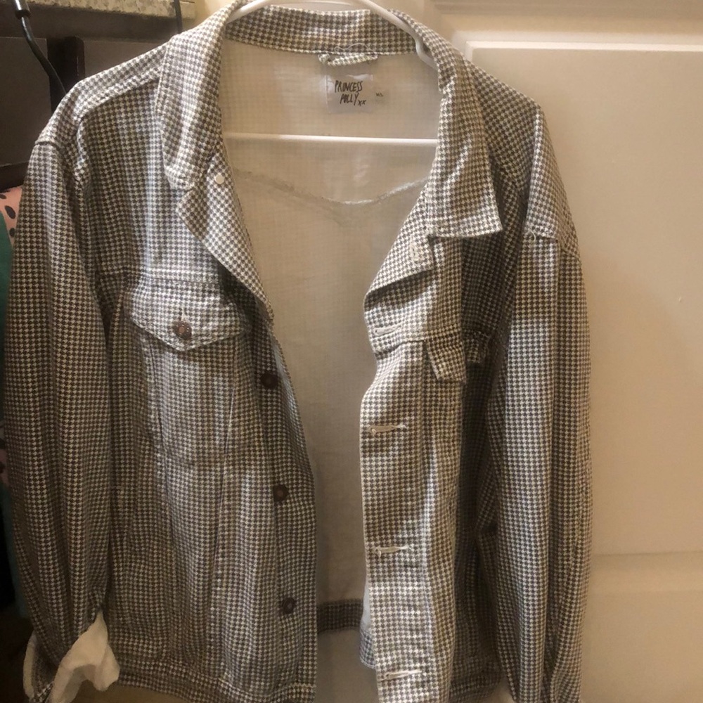 Princess Polly checker jacket